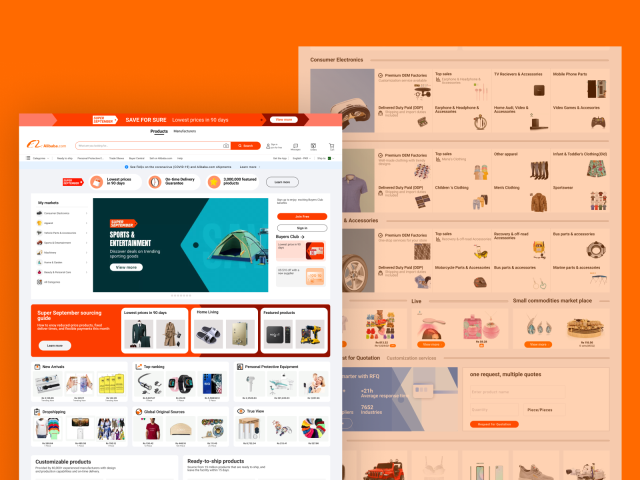 E-commerce Website Redesign by Satish Guna on Dribbble