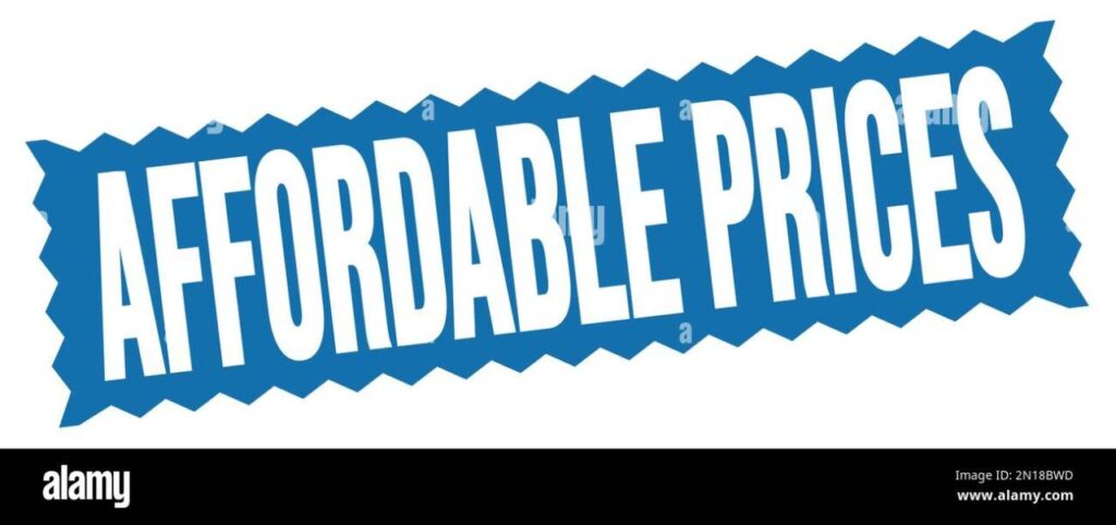Affordable prices Understanding Their Impact and Importance