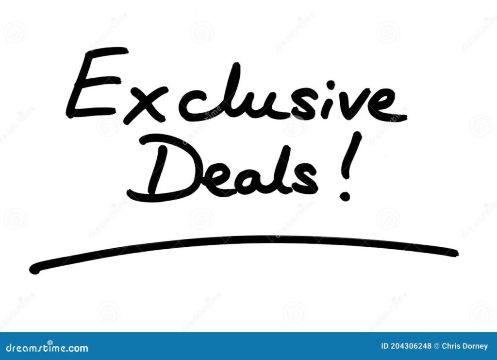 Exclusive deals that Captivate Consumer Choices