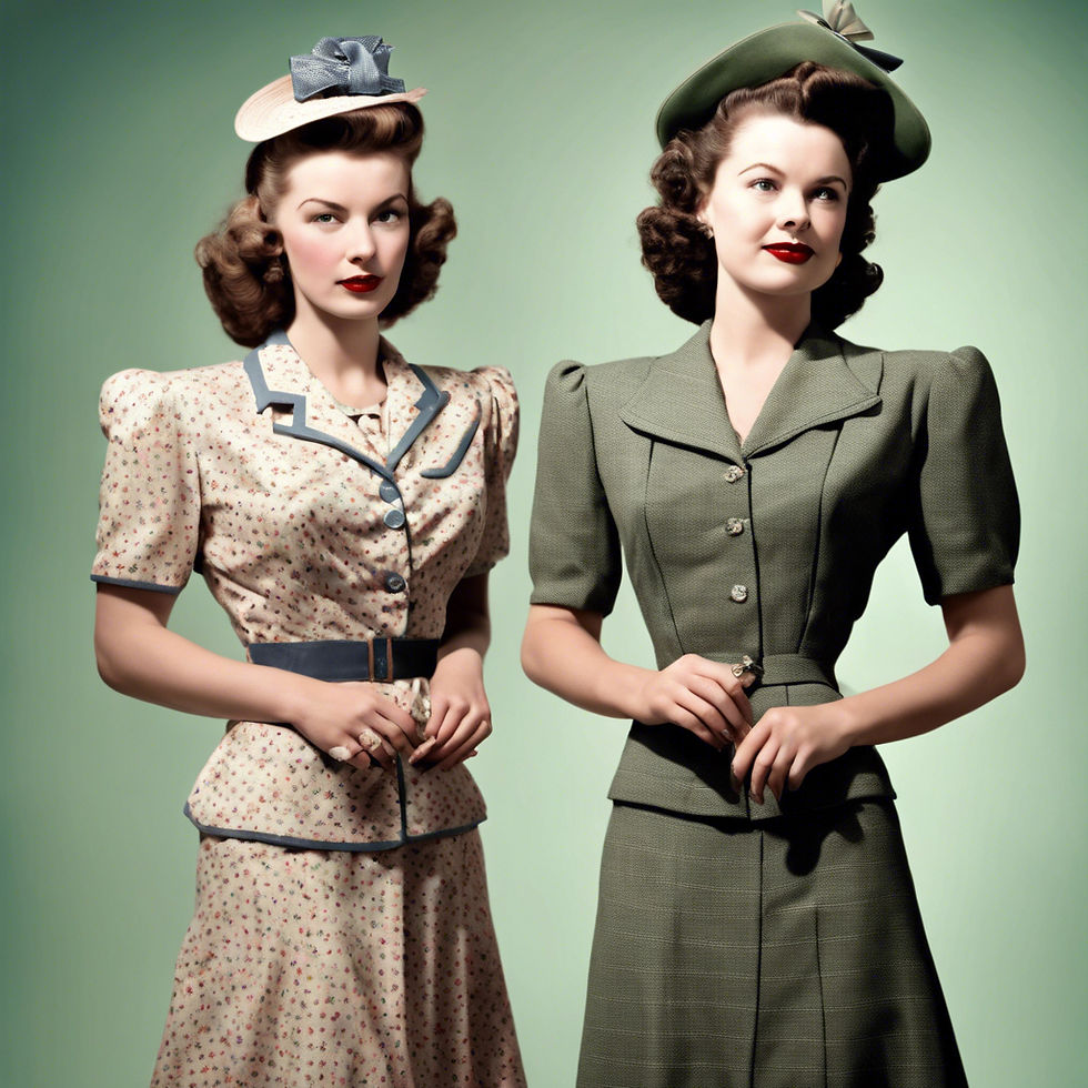 1940s dresses vintage clothing – Artofit
