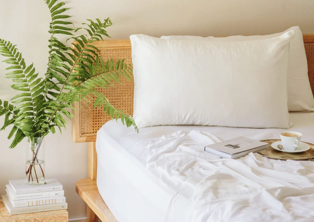 SONORO KATE 100% Natural Linen Bed Sheets Set, Deep Pocket - Breathable ...