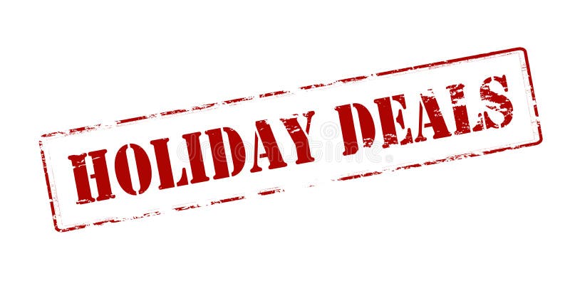 Holiday deals stock illustration. Illustration of holidays - 92090414