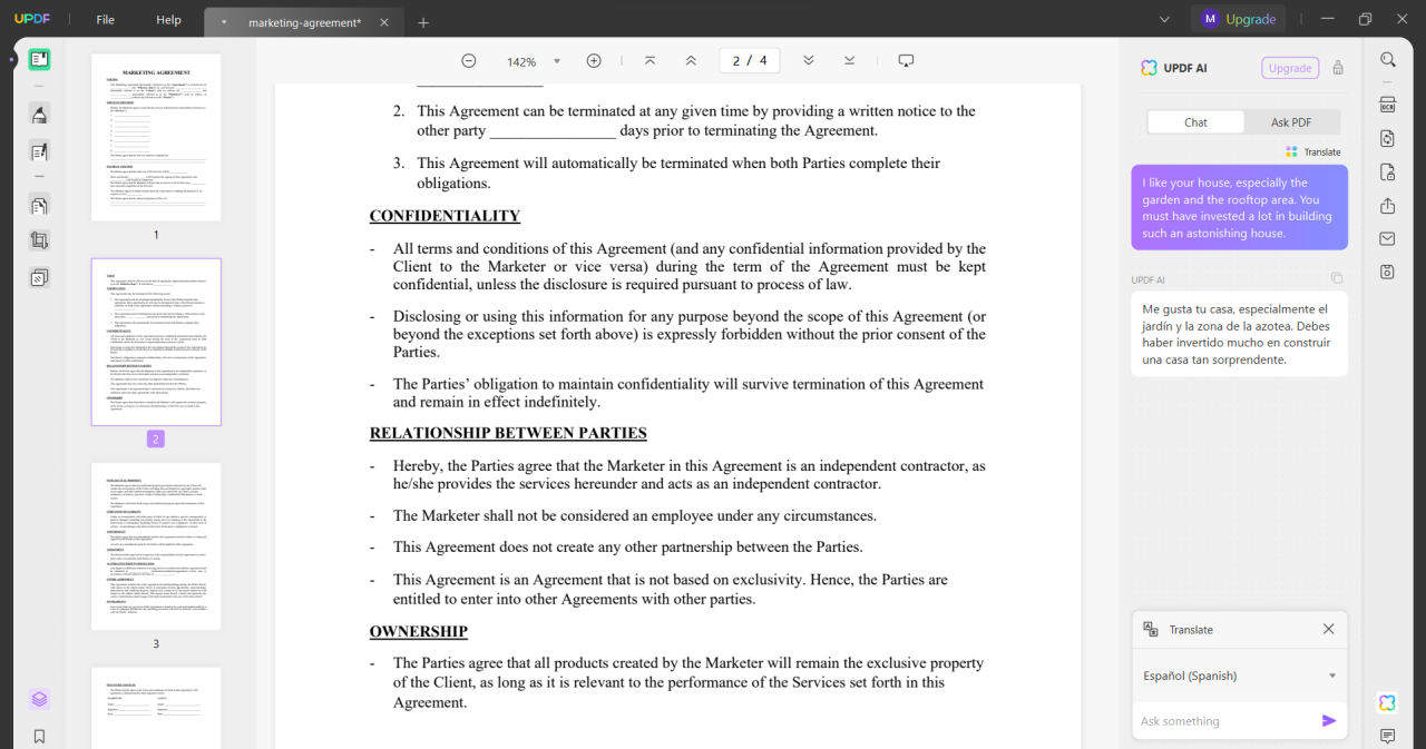 How to Do English to Spanish Document Translation? | UPDF